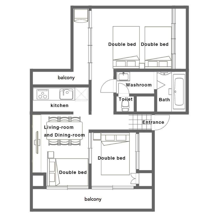 Appartement Daini Kuwamura Building 4th